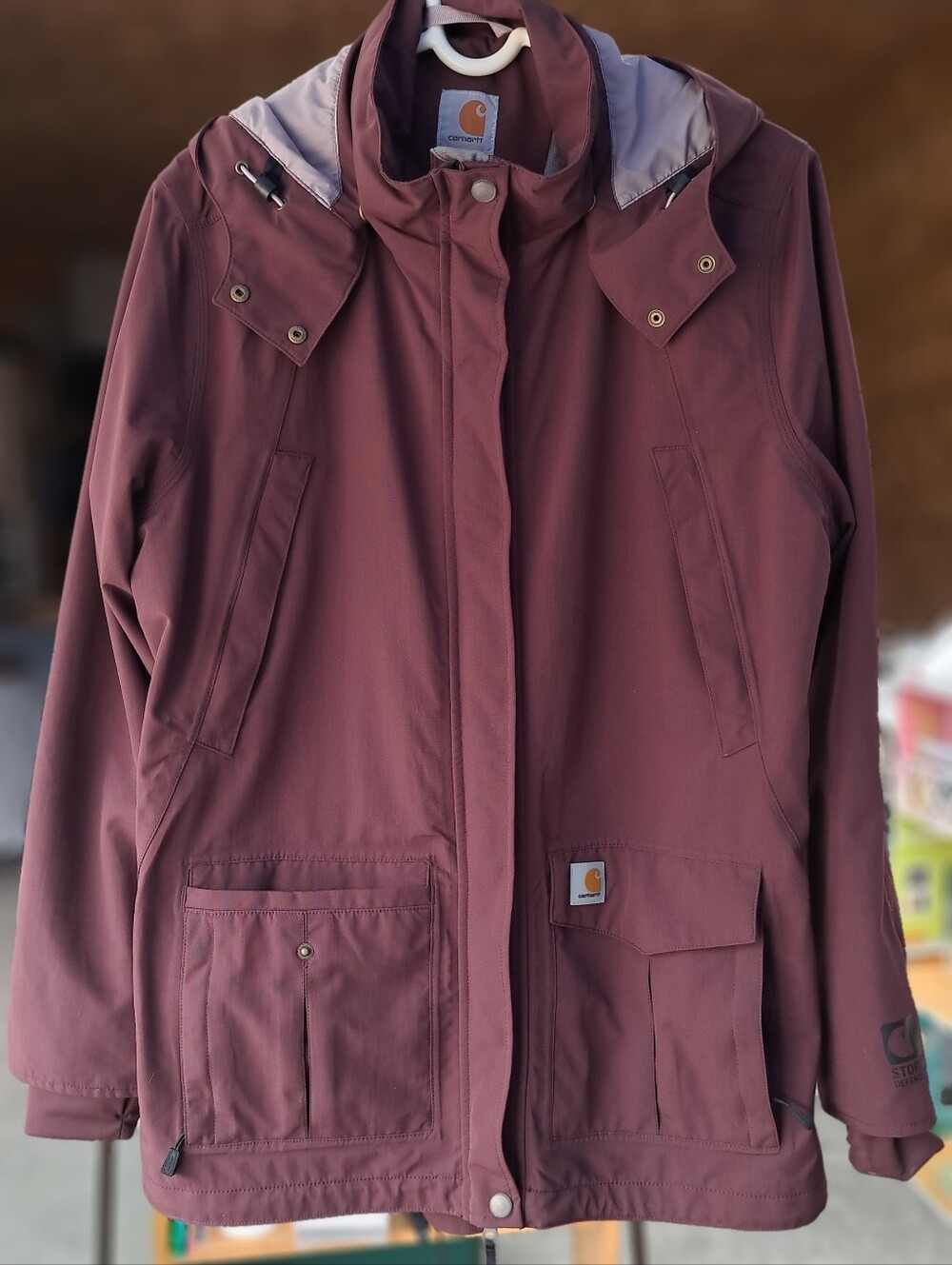 NWOT WOMEN'S STORM DEFENDER SIZE 16/18 RASPBERRY/PLUM